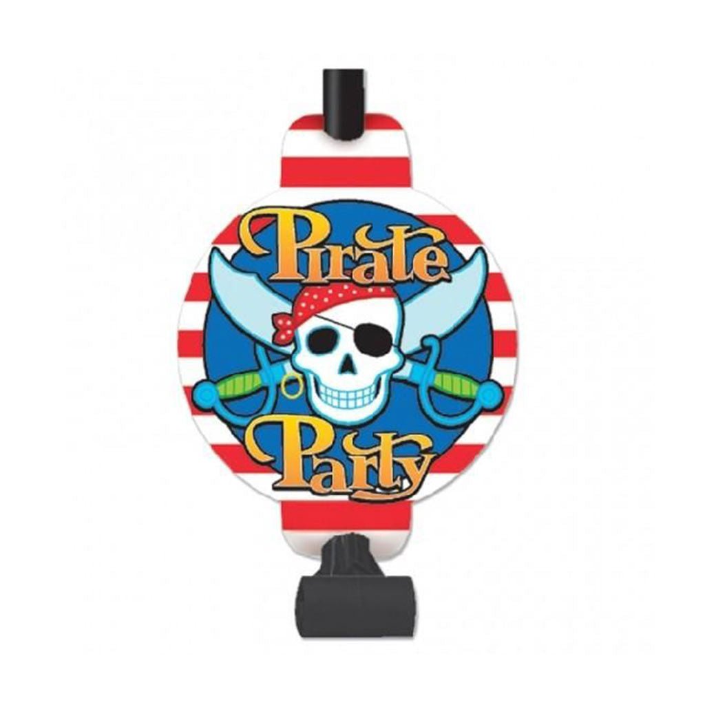 Skull Pirate Party Blowouts - Celebrations