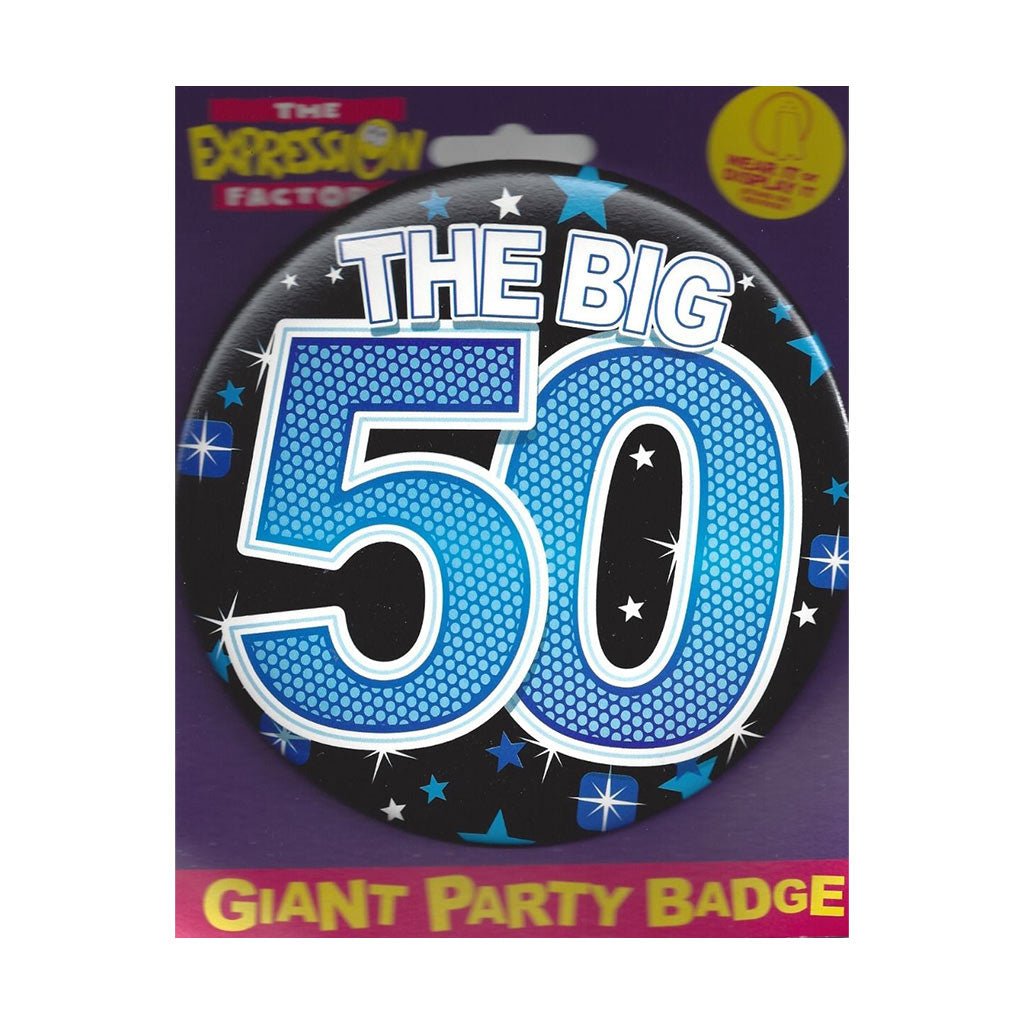 The Big 50 Giant Badge - Celebrations
