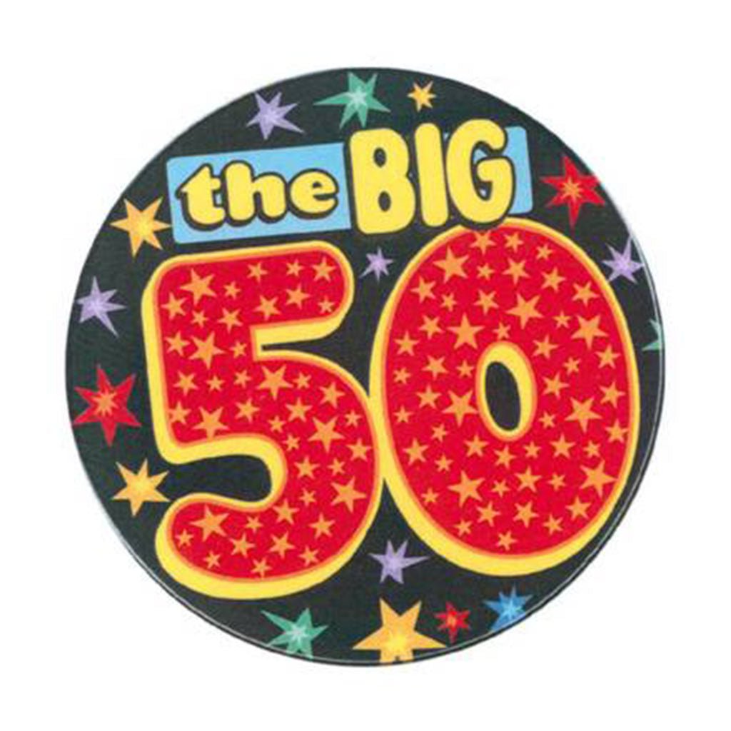 The Big 50 Giant Badge - Celebrations