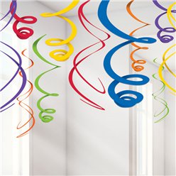 Hanging Swirls