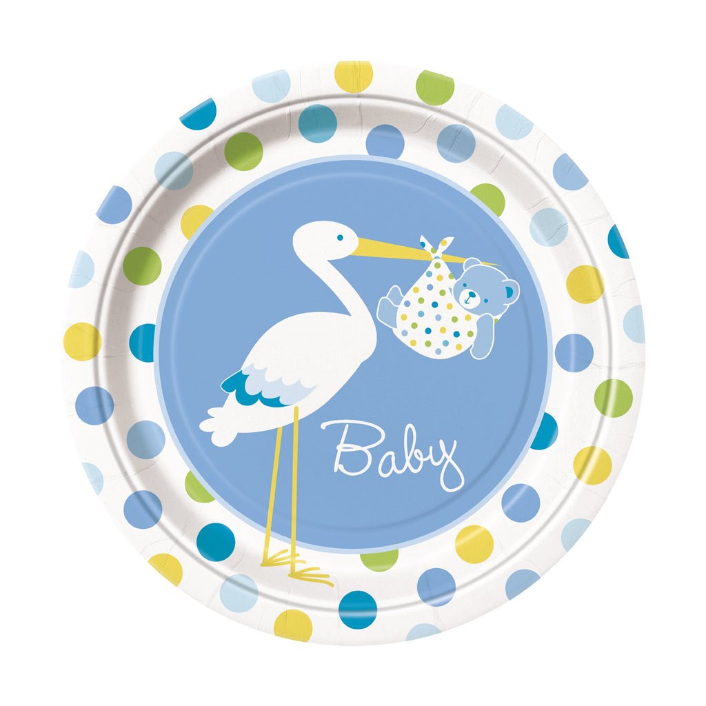 Baby Stork Blue - Celebrations