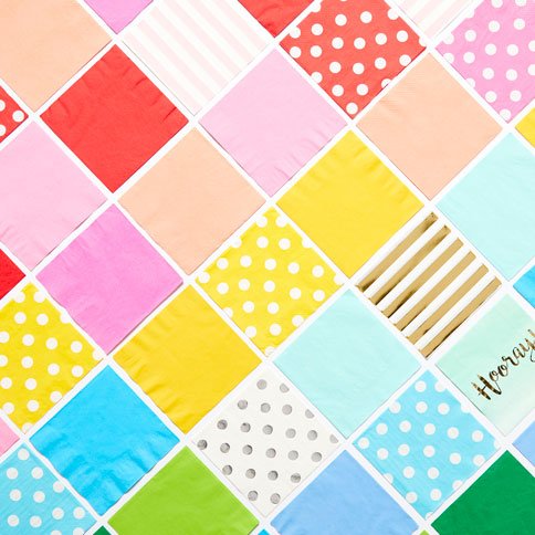 Solid Colour Napkins - Celebrations