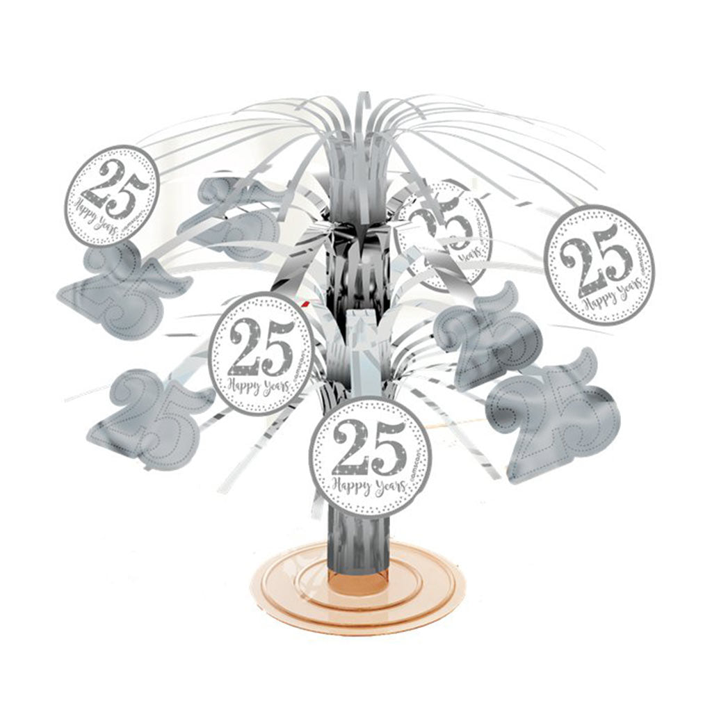 25th Anniversary Cascade Centrepiece - Celebrations