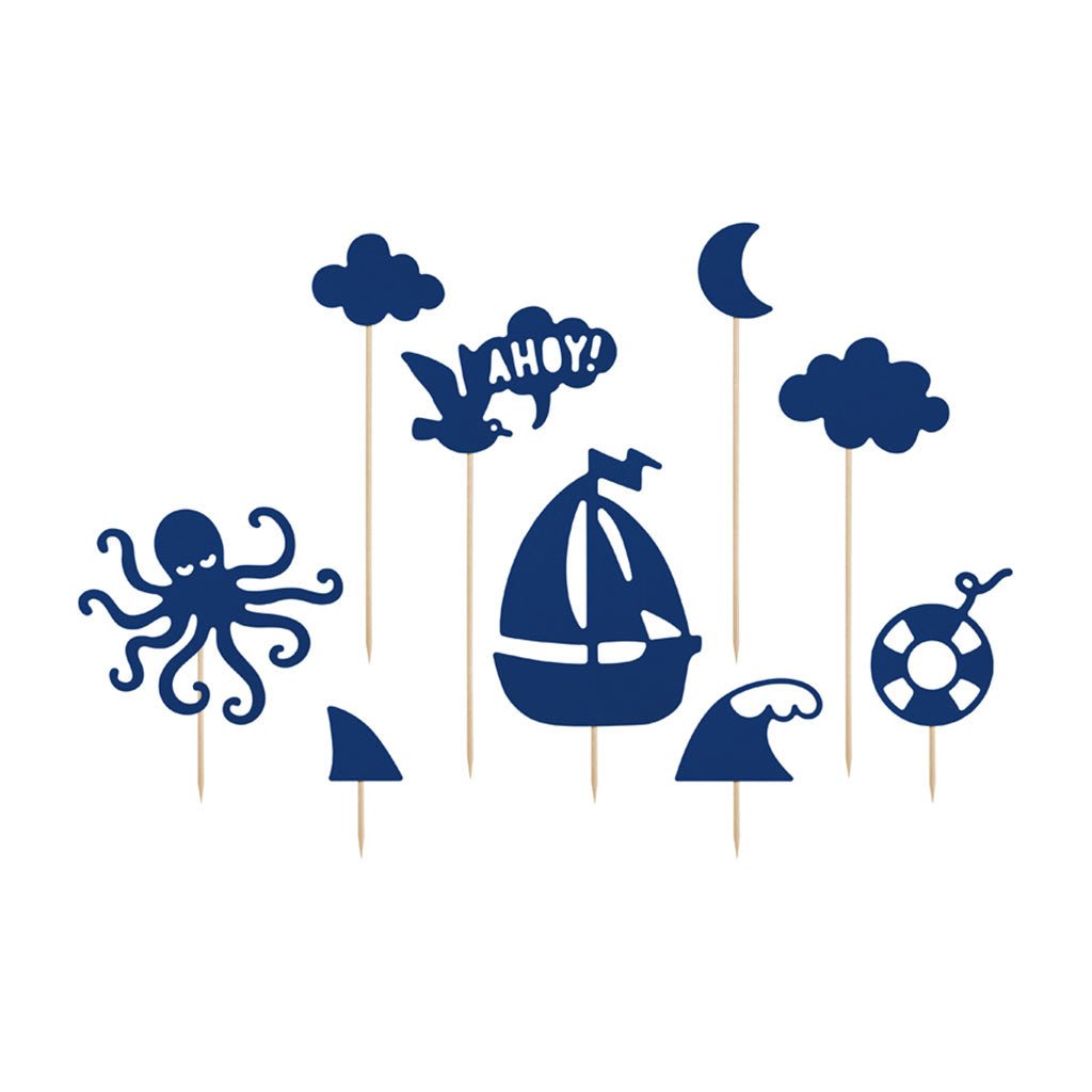 Ahoy Cake Toppers - Celebrations