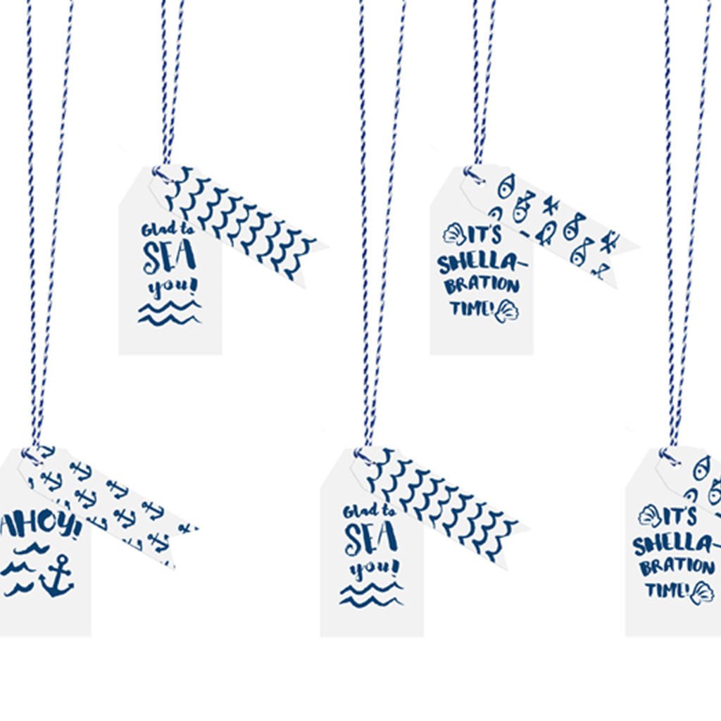 Ahoy Gift Tags - Celebrations
