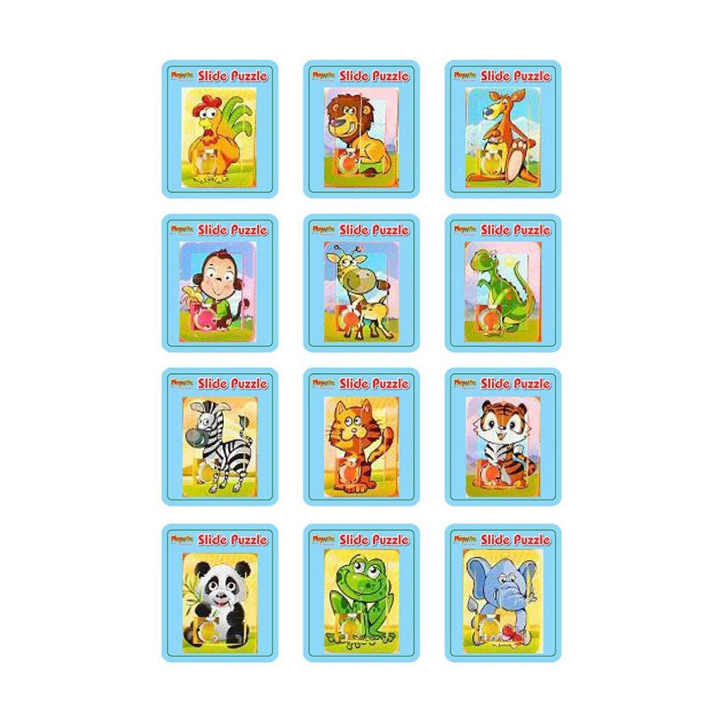 Animal Slide Puzzles - Celebrations