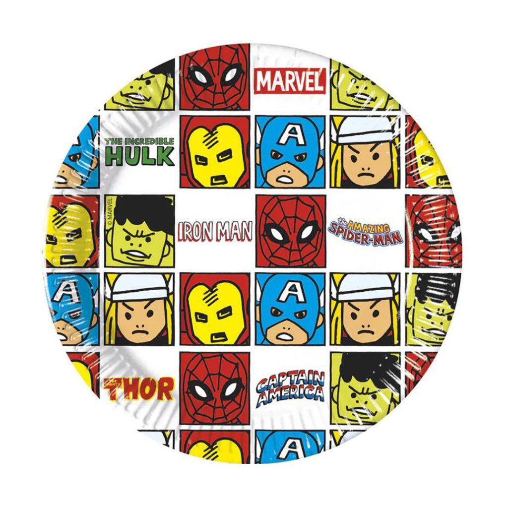 Avengers Comic Cake Plates - Celebrations
