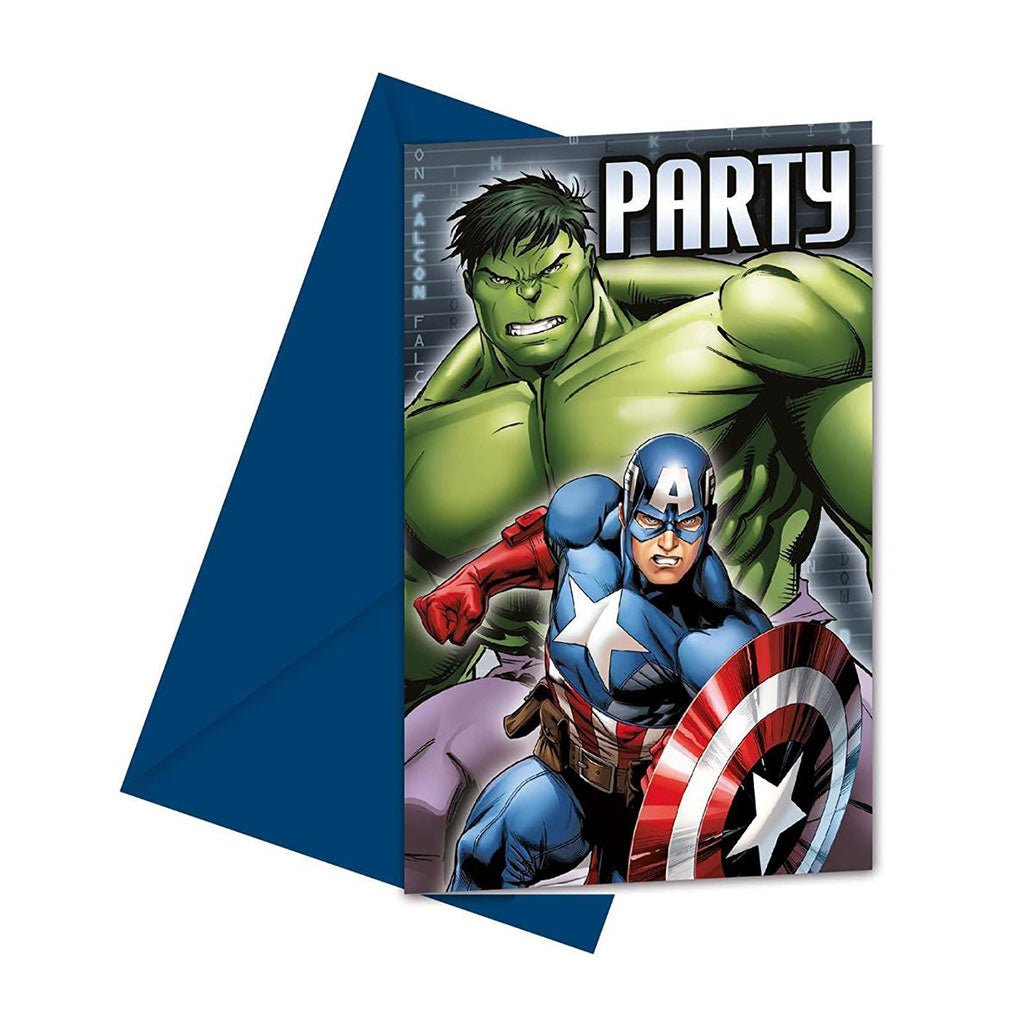 Avengers Invitations - Celebrations