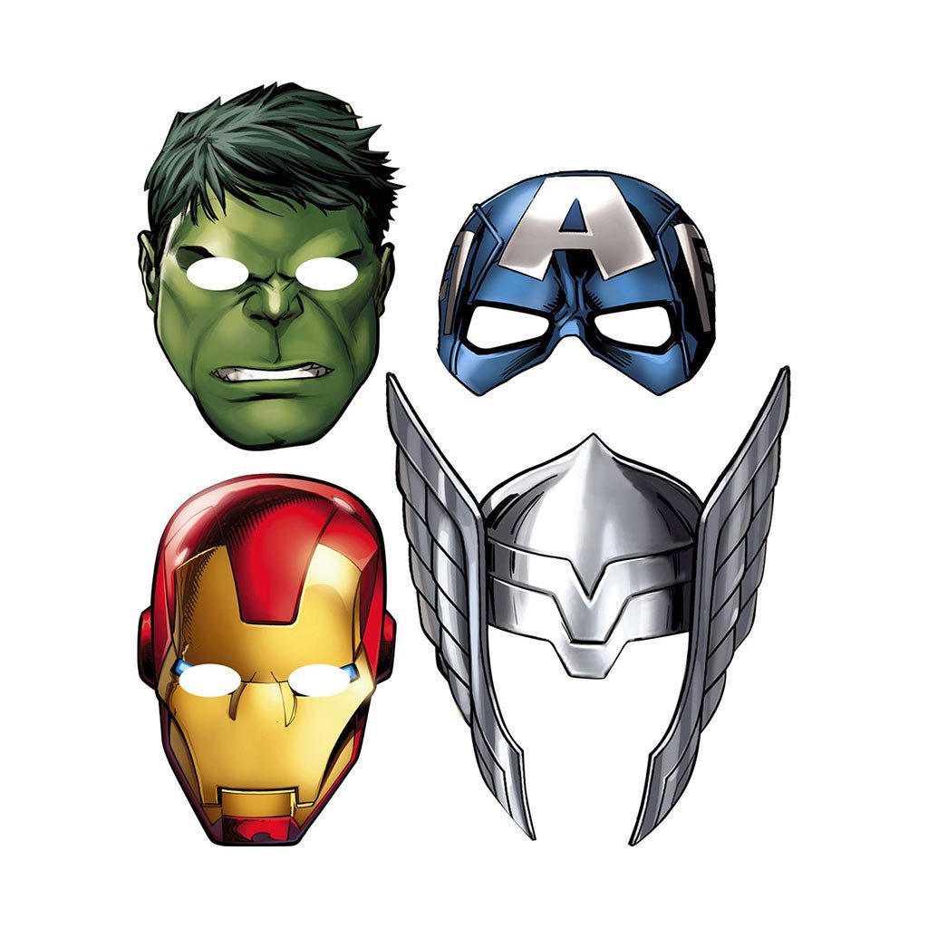 Avengers Party Masks - Celebrations