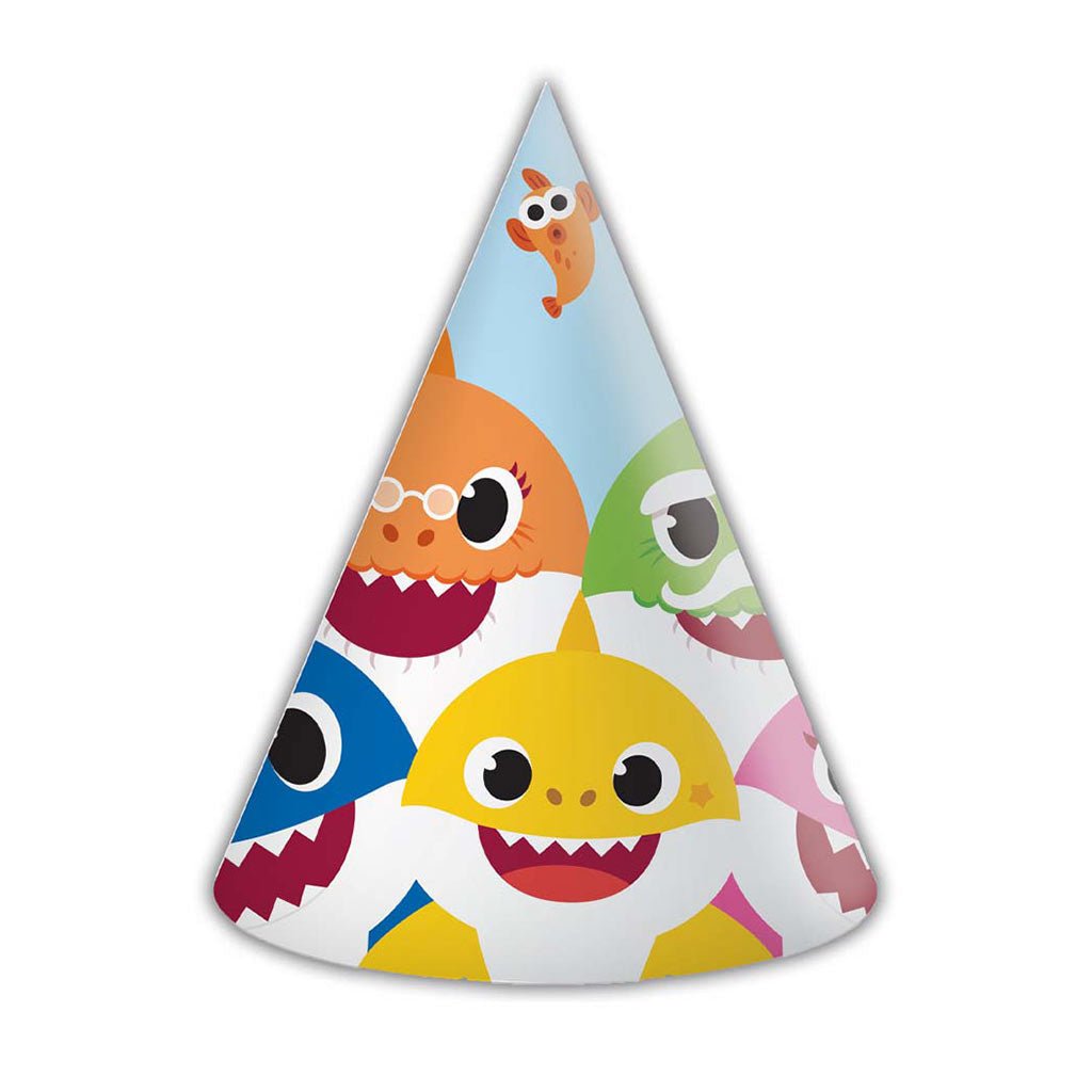 Baby Shark Paper Hats - Celebrations