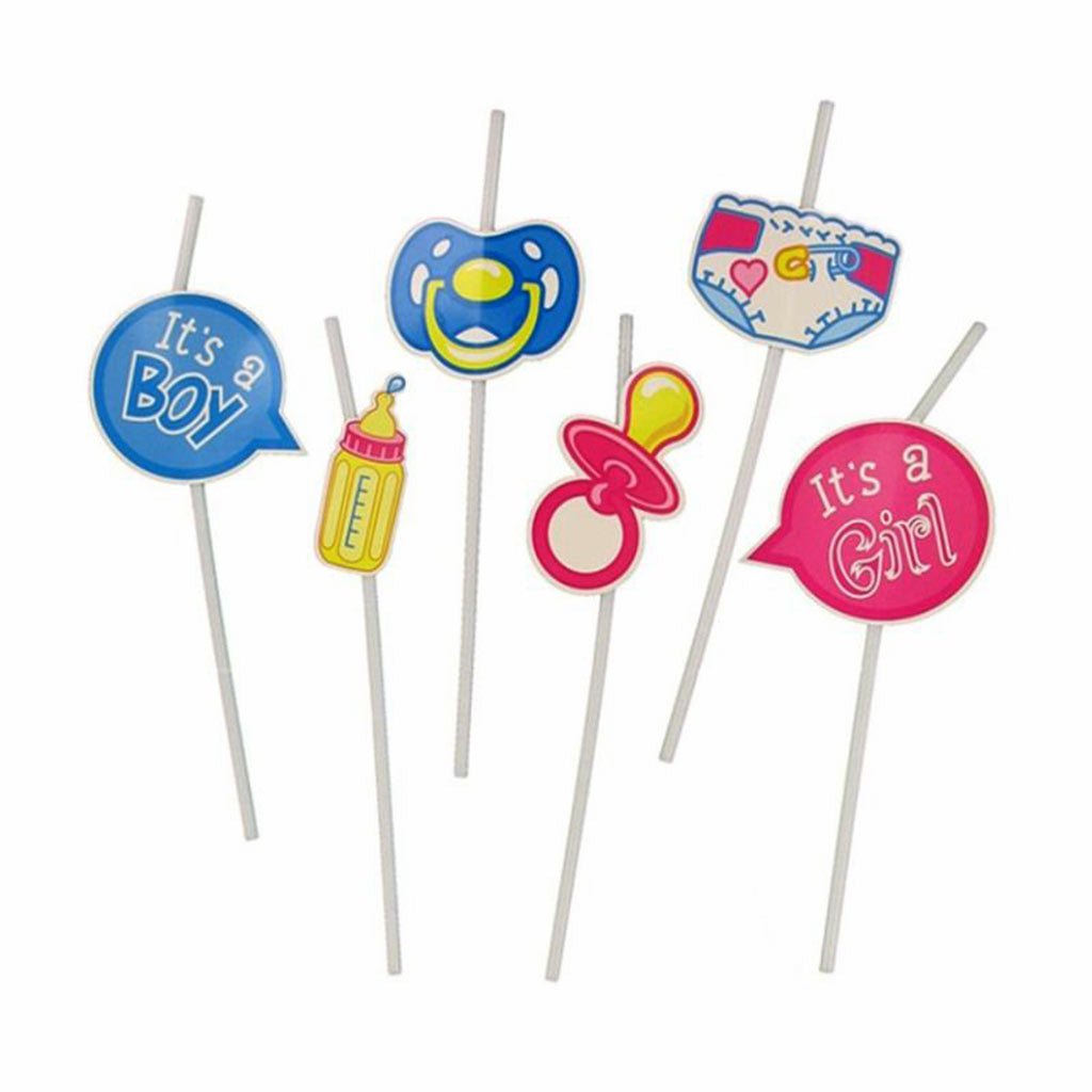 Baby Shower Straws - Celebrations