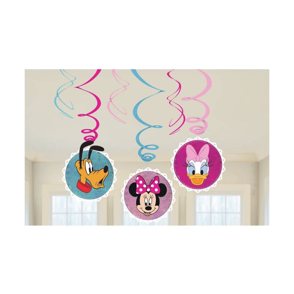 Minnie Mouse Hanging Swirls - Celebrations