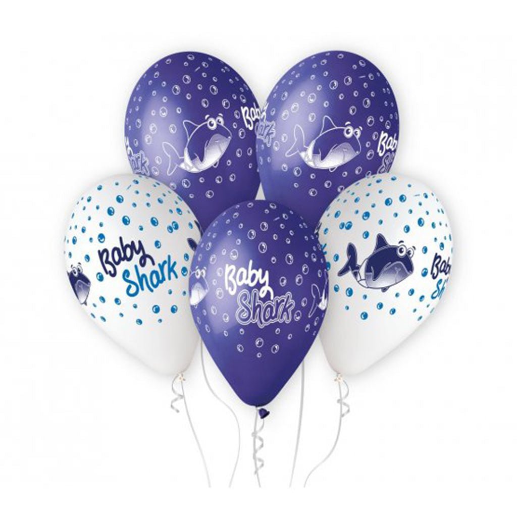 Shark Latex Balloons - Celebrations